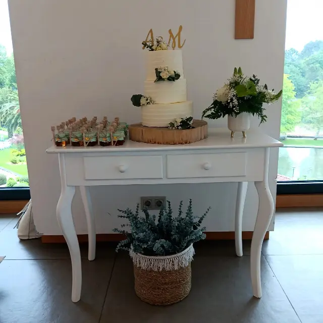 Ceremonia de boda en el jardín